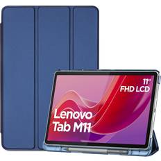 Smart Case For Lenovo Tab M11 11" 2024 TB330FU With Pen Holder Slim Stand