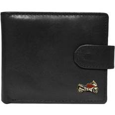 Wallets & Key Holders Knight Quality black leather Honda motorcycle wallet