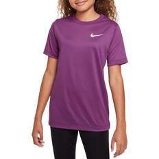 Girls - Purple Tops Nike Older Kid's Dri-FIT Legend Training T-shirt - Viotech (DX9537-503)