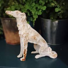 Garden & Outdoor Environment Lark Manor Koehler Dog Animals Iron Garden Statue