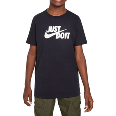 Nike Big Kid's Sportswear T-shirt - Black/White (FV4078-010)