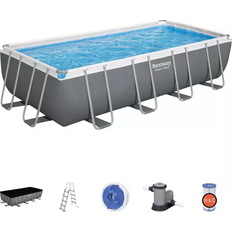 Swimming Pools & Accessories Bestway Power Steel Frame Pool Set 5.49x2.74x1.22m