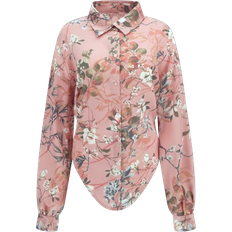 Guess All Over Print Shirt - Floral Pink