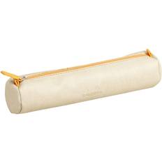 Beige Pencil Case Rhodia Rhodiarama Round Pencil Case Beige