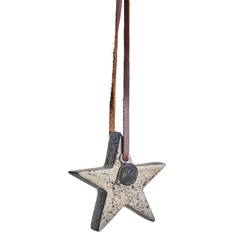 Marble Christmas Decorations Lene Bjerre Elina Star Brown Christmas Tree Ornament 1.5cm