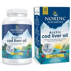 Nordic Naturals Arctic Cod Liver Oil, 750mg Lemon 180 pcs