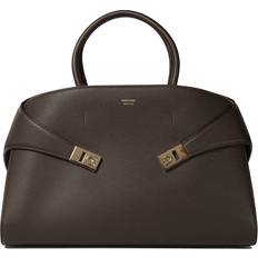 Women Hug bicolor handbag M Brown