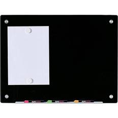 Glass Boards Audio-Visual Direct Magnetic Glass Dry Erase Board Set 18"x24"