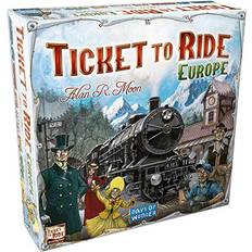 Asmodee Days of Wonder Ticket to Ride Europe Board Game Ages 8 For 2 to 5 players Average Playtime 30-60 Minutes