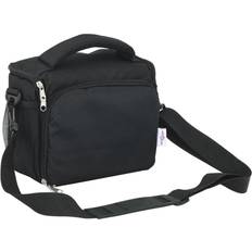 vidaXL vidaXL Camera Bag with Waterproof Cover Camera Backpack Black Oxford Fabric