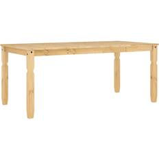 vidaXL Corona Natural Dining Table 90x180cm