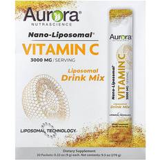 Aurora NutraScience Aurora Nutrascience, Nano-Liposomal Vitamin C, Vitamin Drink Mix, High 3,000