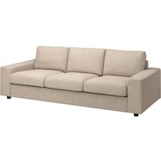 Ikea 3 personers Sofaer Ikea VIMLE Beige Sofa 255cm 3 personers