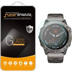 Supershieldz 3x tempered glass screen protector for garmin fenix 6x/ 6x pro