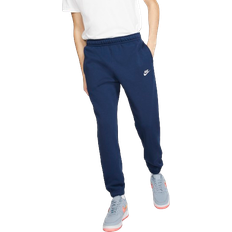 Pants NIKE Sportswear Club Fleece Men's Trousers - Midnight Navy/White