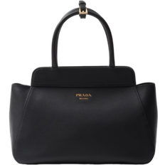 Prada Totes & Shopping Bags Prada Medium Leather Tote Bag - Black