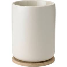 Stoneware Travel Mugs Stelton Theo Cup With Coaster Sand Travel Mug 25cl