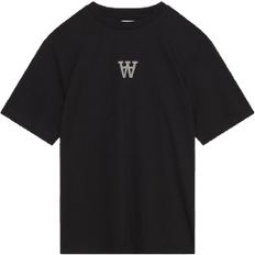 Wood Wood Tøj Wood Wood Asa Aa T-shirt - Black