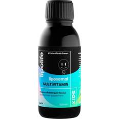 Strawberry Vitamins & Minerals Lipolife Strawberry Bubblegum Multivitamin Kids