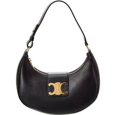 Celine Bags Celine Ava Triomphe Medium Leather Shoulder Bag