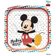 Qualatex Disney mickey mouse 78411 square paper 4ct, blue
