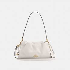 Coach Outlet Coach Outlet Faye Shoulder Bag With Ruching White One Size