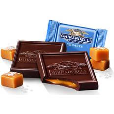 Ghirardelli Salted caramel dark chocolate squares lindt lindor christmas