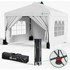 Pop up tält 3x3 Vounot Trädgårdspaviljong 3 x 3 m Pop-Up Hopfällbart Tält