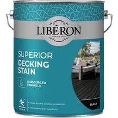 Liberon TBC Superior Decking 5 Woodstain Black 5L