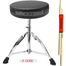 Stools & Benches 5 Core 2023 5Core 5 Core Drum Throne Height Adjustable Guitar Stool C