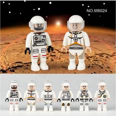 STOYOTU Astronaut M8024 Mini Figure Minifigure Fit Lego Building Block Set