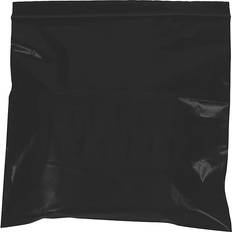 Bubble Wrap 12" x 15" Reclosable Poly Bags, 2 Mil, Black, 1000/Carton PB3670BK