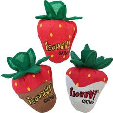 Yeowww Kattleksak 3-pack Jordgubbar 3-pack jordgubbar