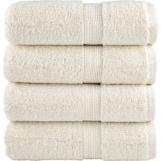 vidaXL Premium Solund Guest Towel White (30x30cm)