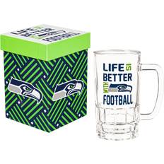 Evergreen Tankard Seattle Seahawks With Gift Box Beer Glass 18fl oz