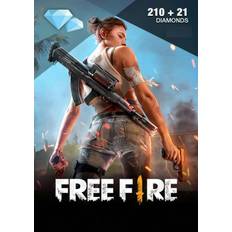 PC Games Free Fire 210 + 21 Diamonds