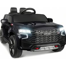 Shein SEGMART Ride On Car for Kids Licensed Chevrolet Tahoe SUV VAH Battery Powered Ride On Toy Car Kids Boys Girls Electric Car with Remote Control LED Lig