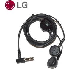 LG Headphones LG black in-ear