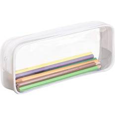 Transparent Desktop Organizers Tianci Clear Pen Pencil Case Pouch Big Capacity Pencil Case Bag