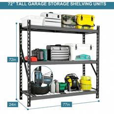 Shein Garage Heavy Duty Garage LBS Heavy Duty Shelving System