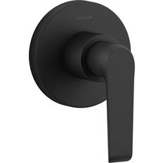 Plumbing Kohler K-T97026-4 Avid Single Handle 3 Function Diverter Valve Trim Less Valve Matte Black Showers Diverter Trims Single Handle