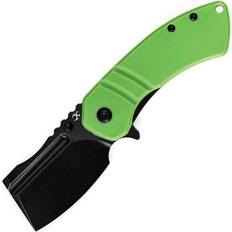 Kansept Knives M+ Korvid Linerlock Green G10 Pocket knife