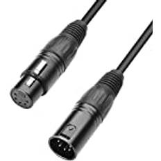 Kablar AH Cables Adam Hall-kablar 3 Star DMX-kabel, XLR