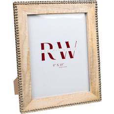 MDF Photo Frames Romimex White Mango wood MDF Wood 2 Photo Frame