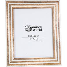 Romimex Black Resin Photo Frame