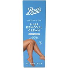 Boots Care Legs Hair Removal Cream Sensitive Skin 201ml
