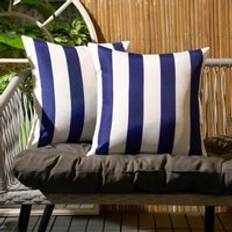 OHS 4 Pack Stripe Water Cushion Covers Garden