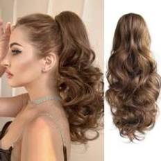Shein Ponytail 20-Inch Wave Synthetic Hairpin Ponytail Wig Ponytail Curly Daily