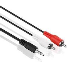 PureLink Audio Cable 2x RCA to 3.5 mm Jack Plug