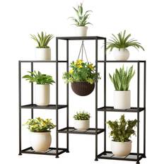 Metal Plant Stand Indoor Outdoor Tiered